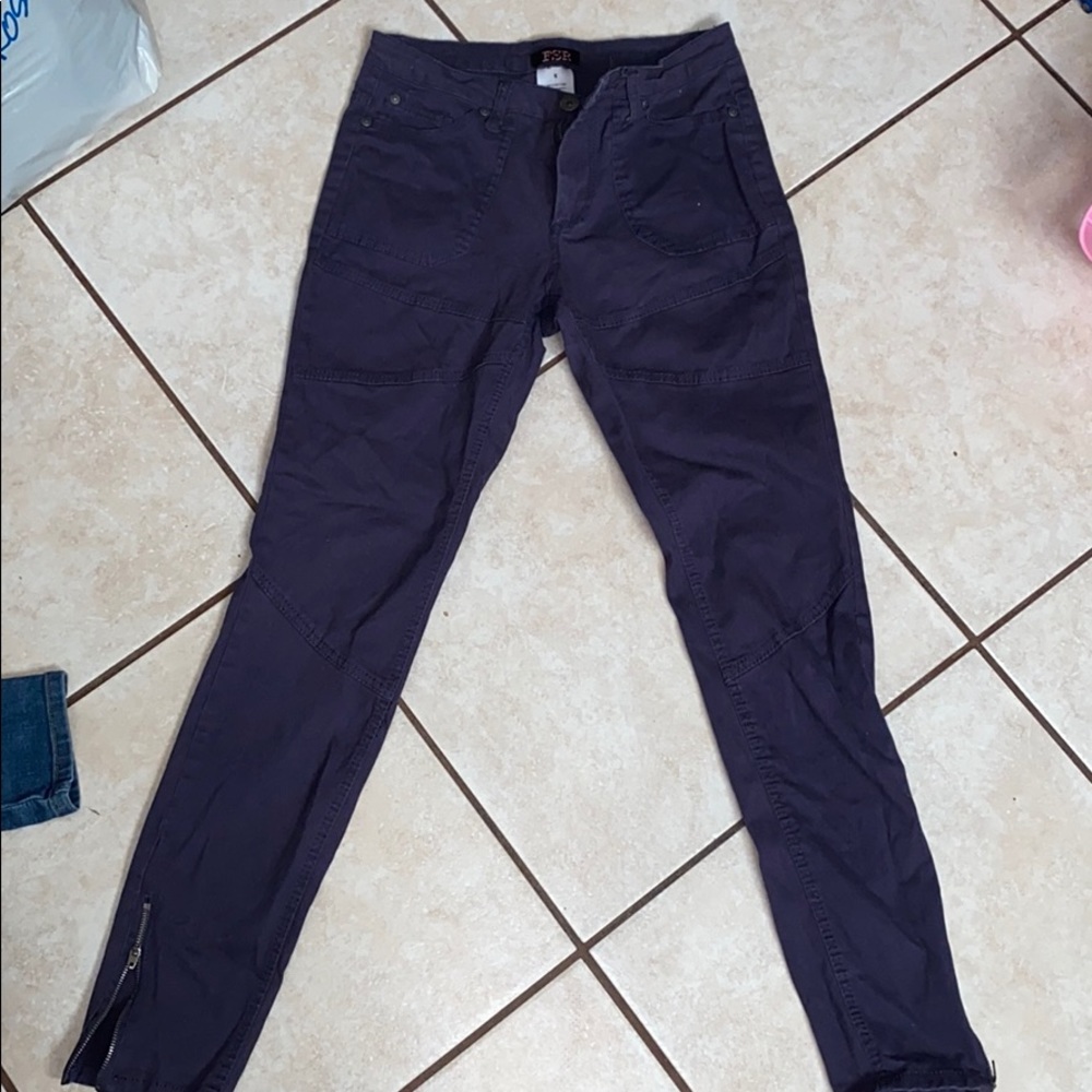 Navy blue pants